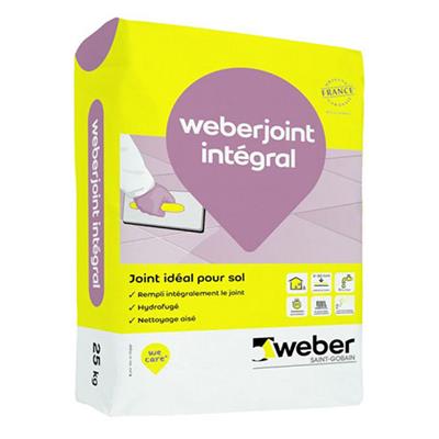 Weberjoint intégral - Sac de 25 kg, Choix de la couleur Blanc pur EO6