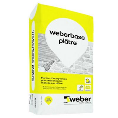 Weberbase plâtre - Sac 25 kg