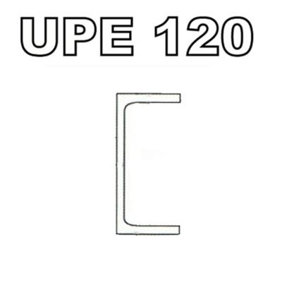 Poutrelle acier UPE 120, Dimension de votre poutrelle Poutrelle de 1.50m