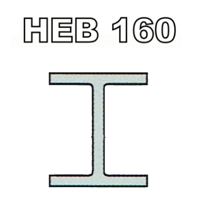 Poutrelle acier HEB 160 - S275JRG2