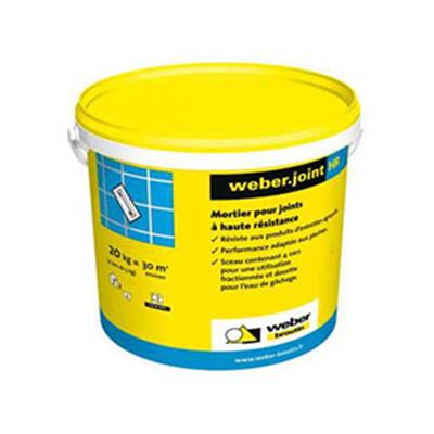 Weberjoint HR coloré - Seau 20 kg  Couleur Blanc Pur E06