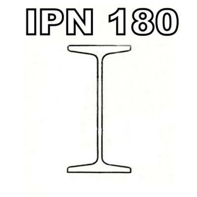 Poutrelle acier IPN 180 - S275JRG2, Dimension de votre poutrelle Poutrelle de 1.50m