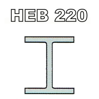 Poutrelle acier HEB 220 - S275JRG2