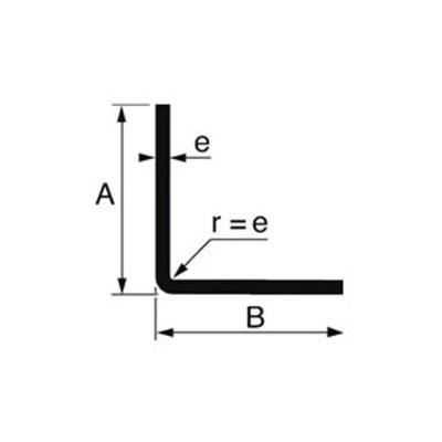 Cornière PAF A 191 - 60x30x3 mm - 6ml