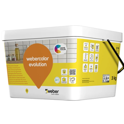 Webercolor Evolution Anthracite 3 kg