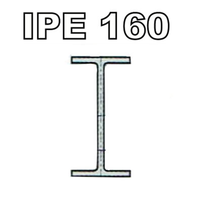 Poutrelle acier - IPE 160 - S275JRG2, Dimension de votre poutrelle Poutrelle de 1.50m