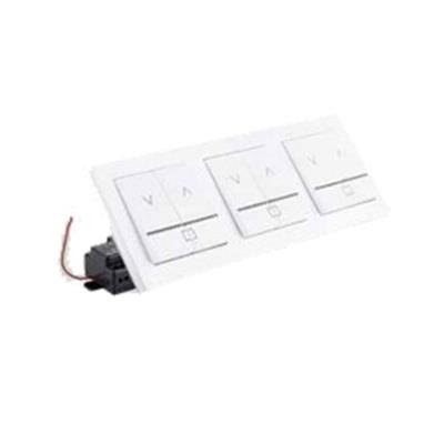 Interrupteur mural Triple pour Commande sans fils ZWL3, Coloris Blanc