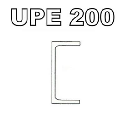 Poutrelle acier galvanisée - UPE 200 - S275JRG2, Dimension de votre poutrelle Poutrelle de 1.00m
