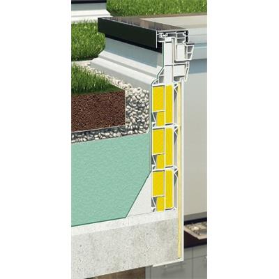 Réhausse renforcée 15 cm (XRD-W 15) pour fenêtre DRL toits plats