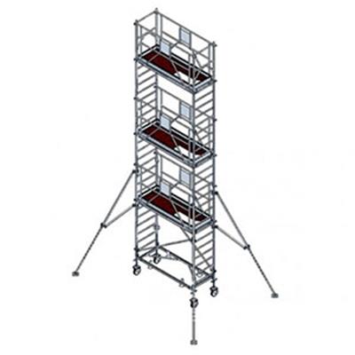 Echafaudage roulant Silver 800- Hauteur 8 m
