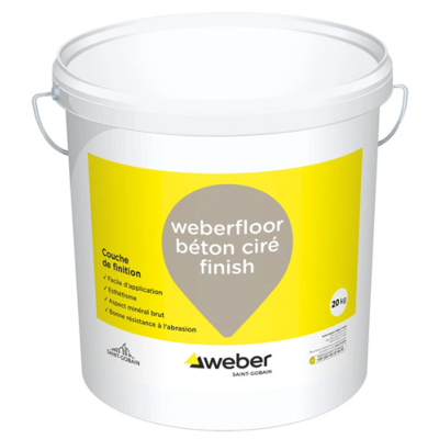 Weberfloor béton ciré finish 20 kg