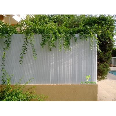 Canisse PVC Double Face - Blanc Dimensions Rlx 1.20m x 3m