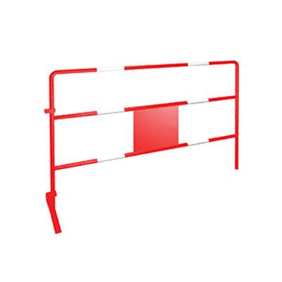Barrière rouge de chantier 1m - NF98-470